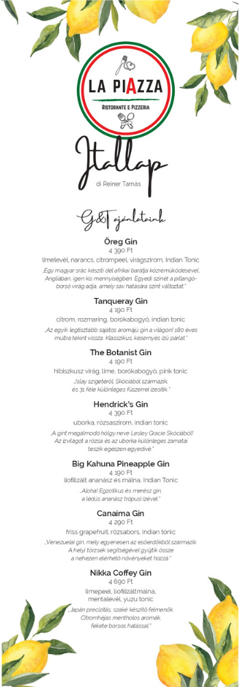 la-piazza-menü